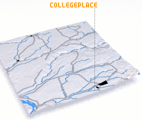 3d view of College Place