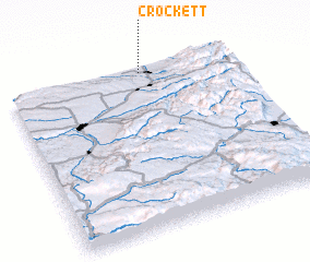 3d view of Crockett