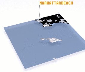 3d view of Manhattan Beach