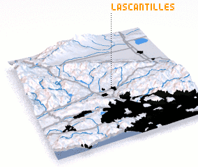 3d view of Las Cantilles