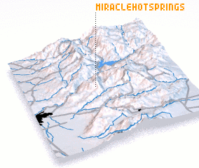 3d view of Miracle Hot Springs