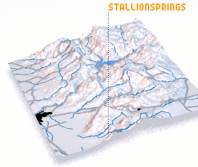 3d view of Stallion Springs