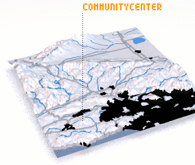 3d view of Community Center