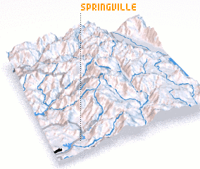 3d view of Springville