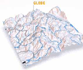 3d view of Globe