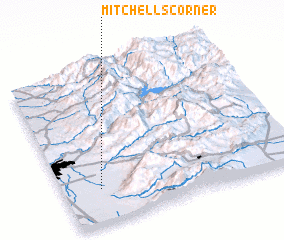 3d view of Mitchells Corner