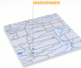 3d view of Grande Prairie