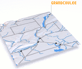 3d view of Grand Coulee