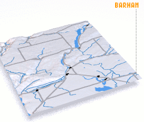 3d view of Barham