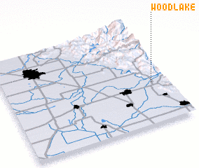 3d view of Woodlake