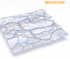 3d view of Beech Creek