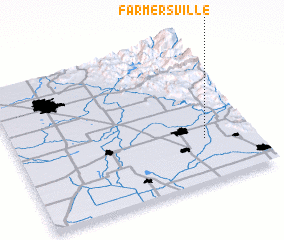 3d view of Farmersville