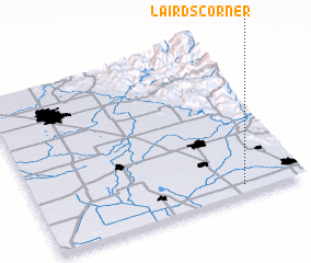 3d view of Lairds Corner