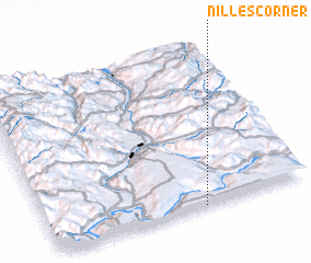 3d view of Nilles Corner