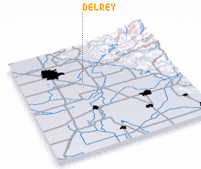 3d view of Del Rey