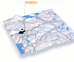 3d view of Sparks