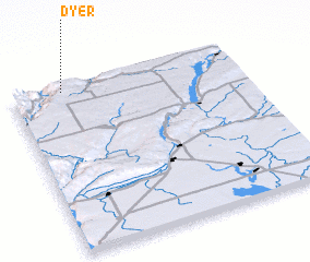 3d view of Dyer