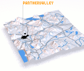 3d view of Panther Valley