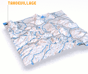 3d view of Tahoe Village