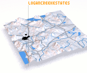 3d view of Logan Creek Estates