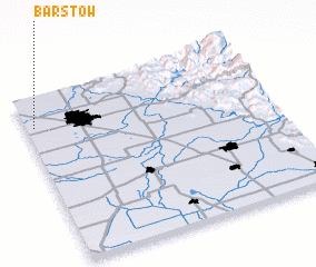 3d view of Barstow