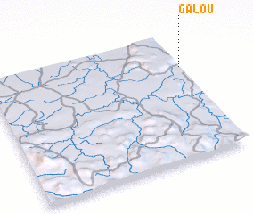 3d view of Galou