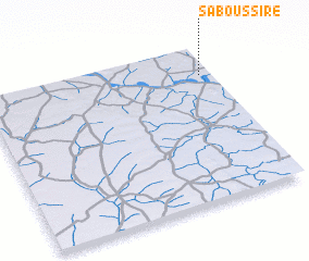 3d view of Saboussiré