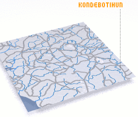 3d view of Kondebotihun