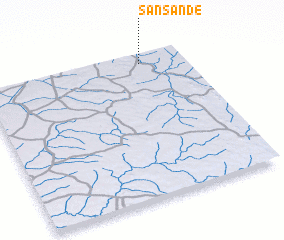 3d view of Sansandé