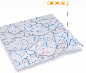 3d view of Bandougué