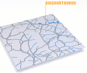 3d view of Diogountourou