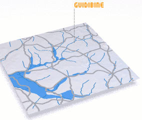 3d view of Guidibiné