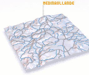 3d view of Médina Ollandé