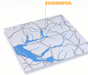 3d view of Boudama Peul