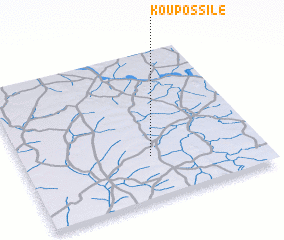 3d view of Koupossilé