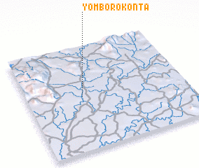 3d view of Yomboro Konta