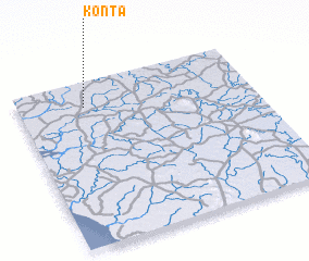 3d view of Konta