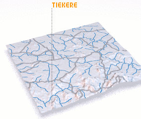 3d view of Tiékéré