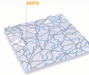 3d view of Konta