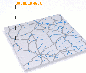 3d view of Doundé Bagué