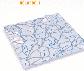 3d view of Kolagbéli