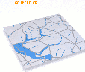 3d view of Gourel Diéri