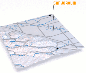 3d view of San Joaquin