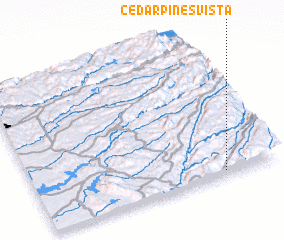 3d view of Cedar Pines Vista