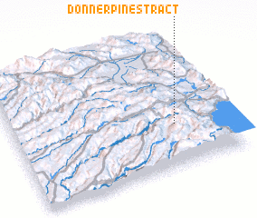 3d view of Donner Pines Tract