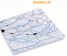 3d view of Big Oak Flat