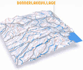 3d view of Donner Lake Village