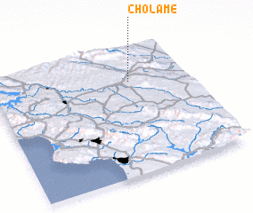 3d view of Cholame