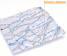 3d view of Douds Landing