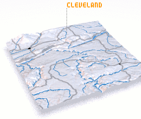 3d view of Cleveland